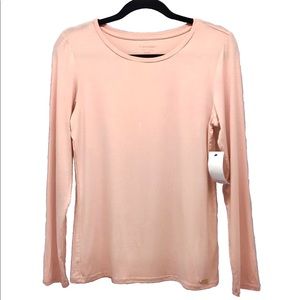 Calvin Klein Pink Long Sleeve T-shirt Stretch NWT